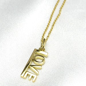 ロゴ(LOVE) ペンダントネックレス