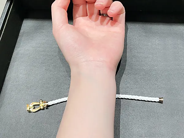 A2921 超美品 フレッド フォース10 MM ブレスレット スチール A2921 超美品 フレッド フォース10 MM ブレスレット スチール - メルカリ